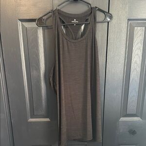 Athleta Black Sleeveless Tank Top with Scoop Neck